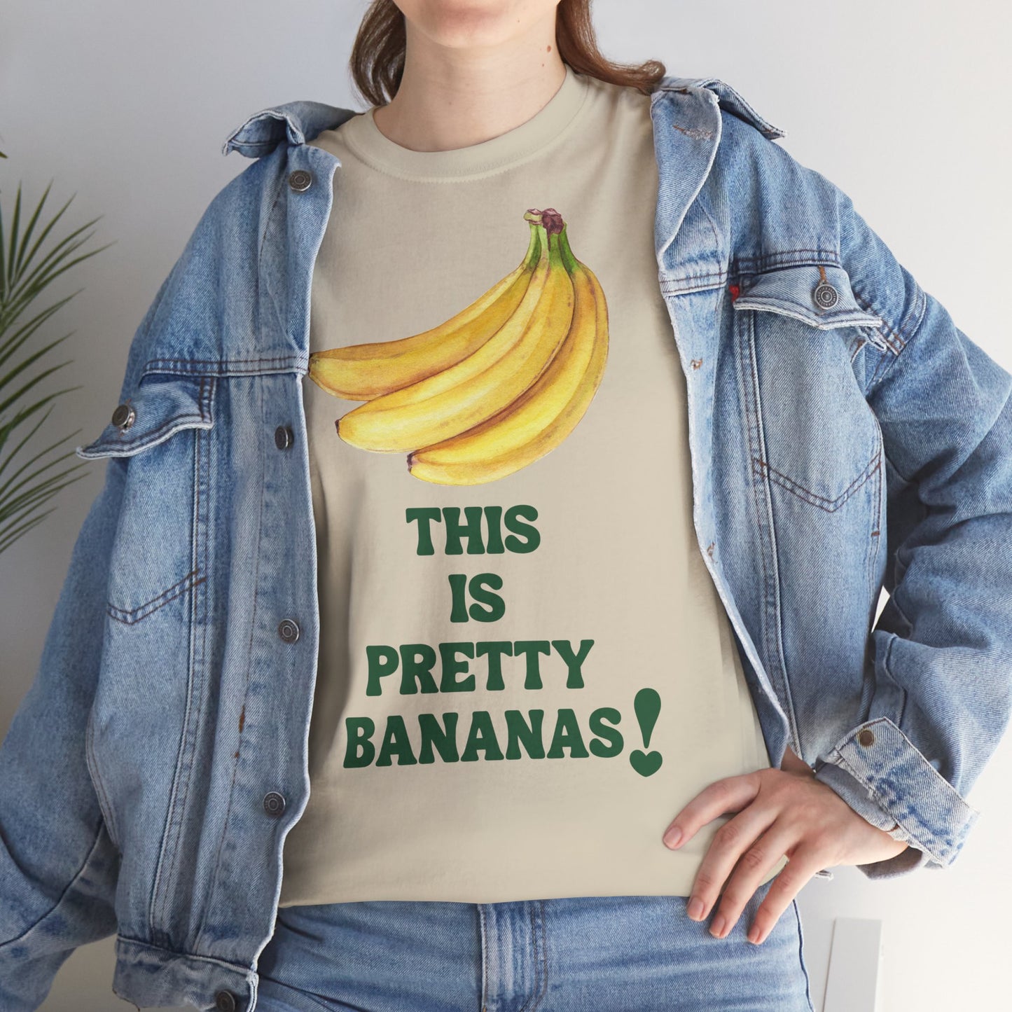 THIS IS PRETTY BANANAS! Unisex Heavy Cotton Tee