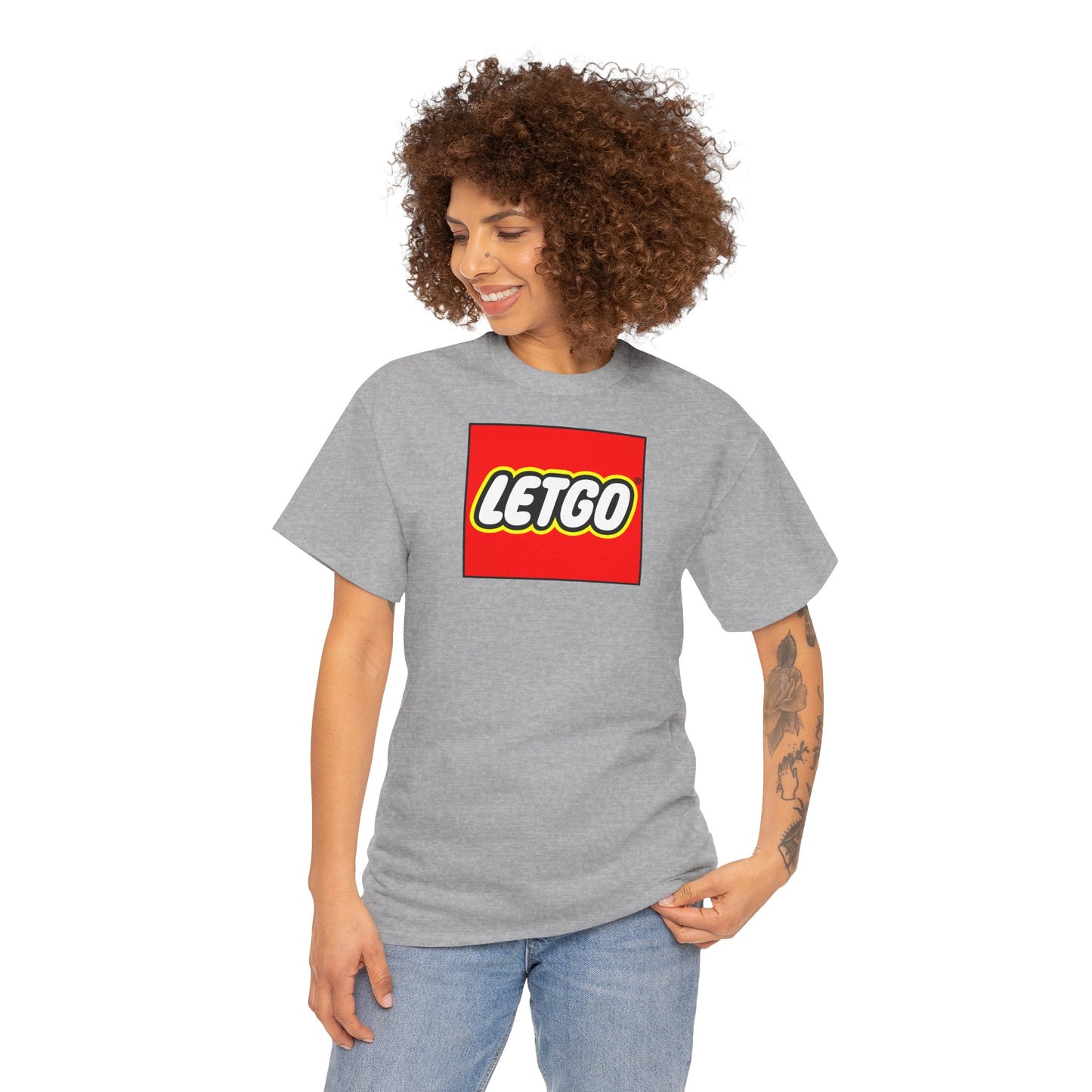 LETGO Unisex Heavy Cotton Tee