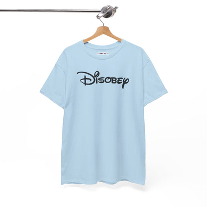 Disobey Unisex Heavy Cotton Tee