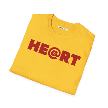 AT HEART Unisex Softstyle 100% Cotton T-Shirt