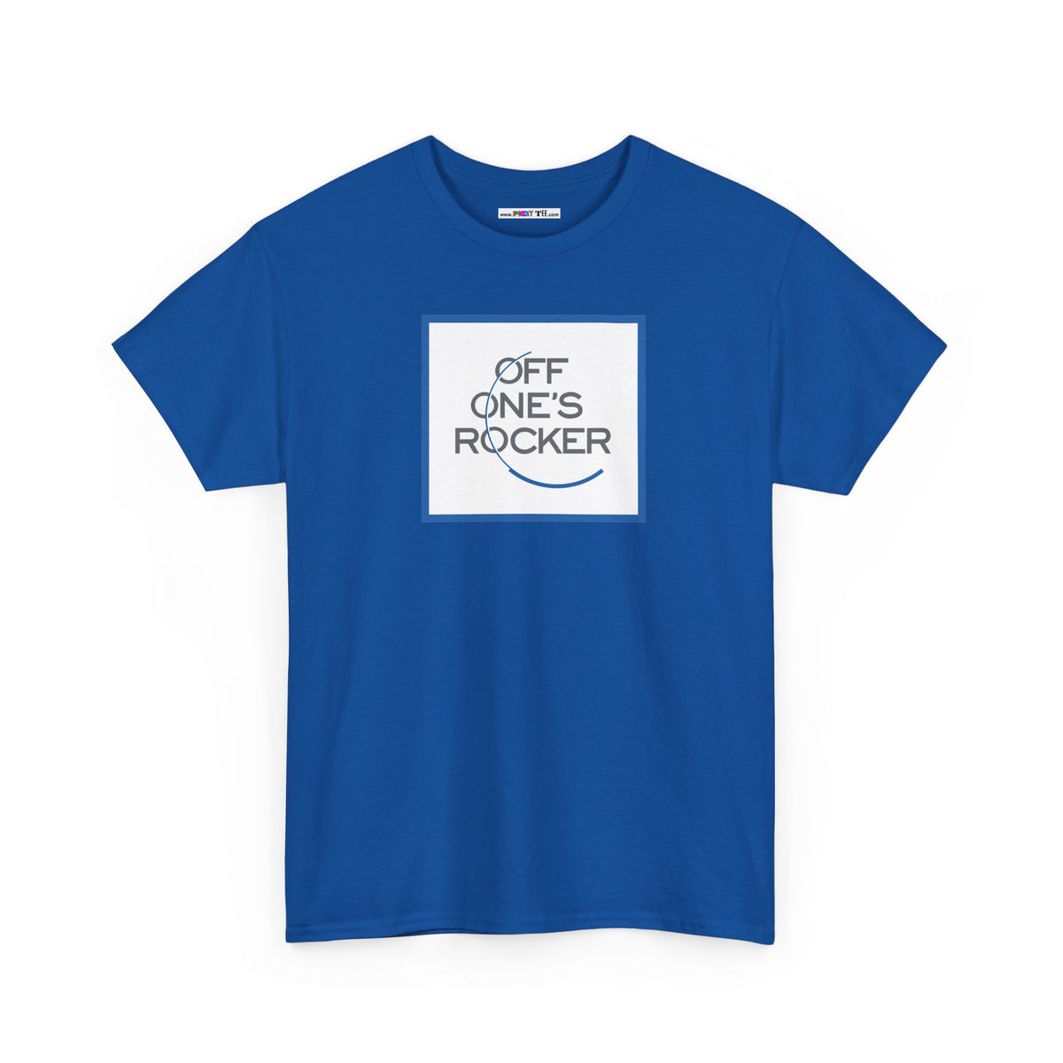 OFF ONE'S ROCKER Unisex Heavy Cotton Tee