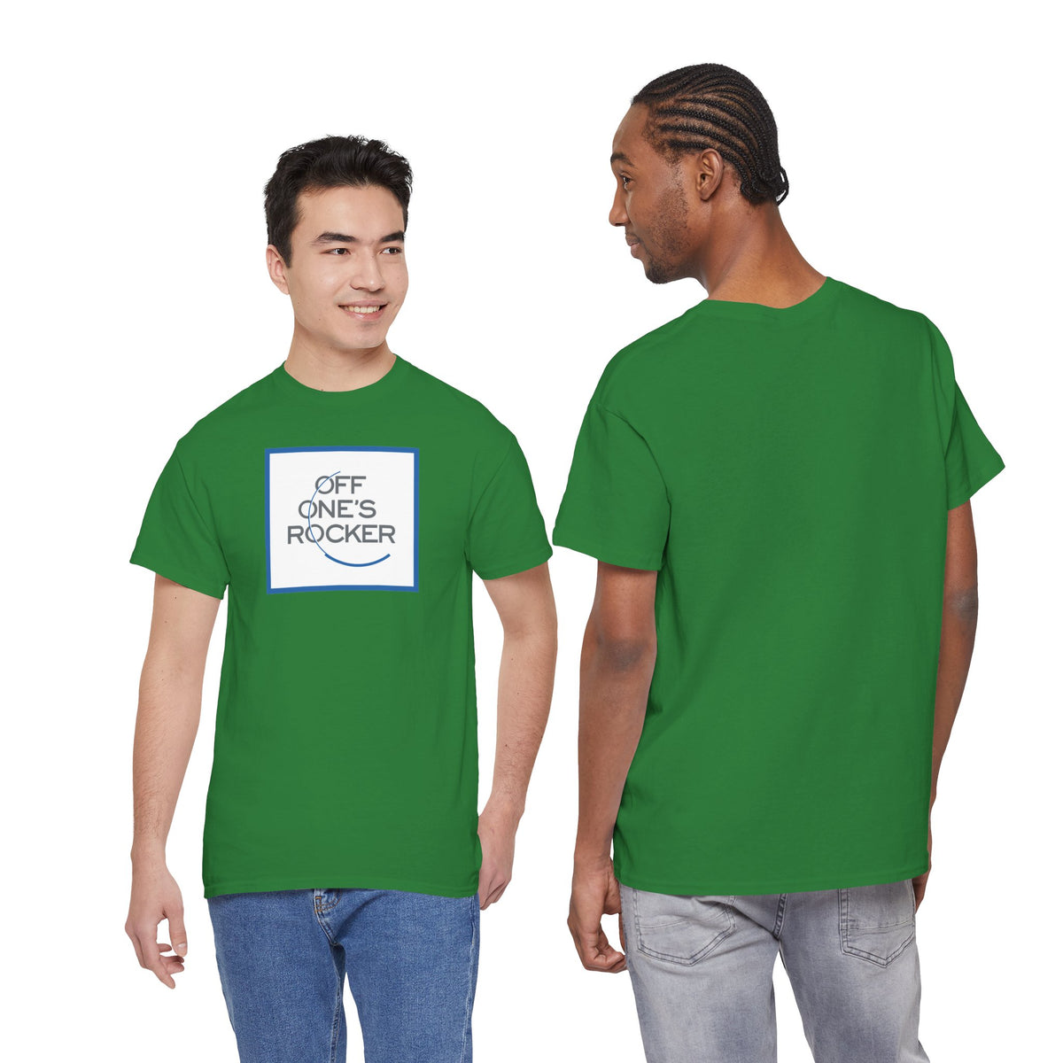 OFF ONE'S ROCKER Unisex Heavy Cotton Tee