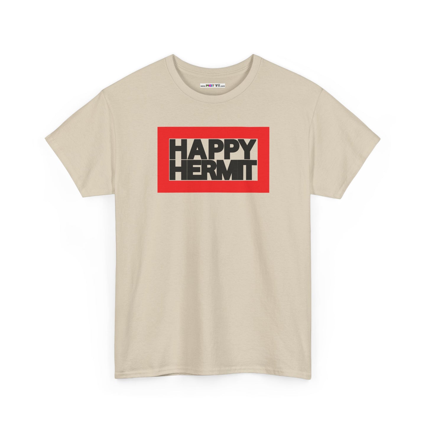 HAPPY HERMIT Unisex Heavy Cotton Tee