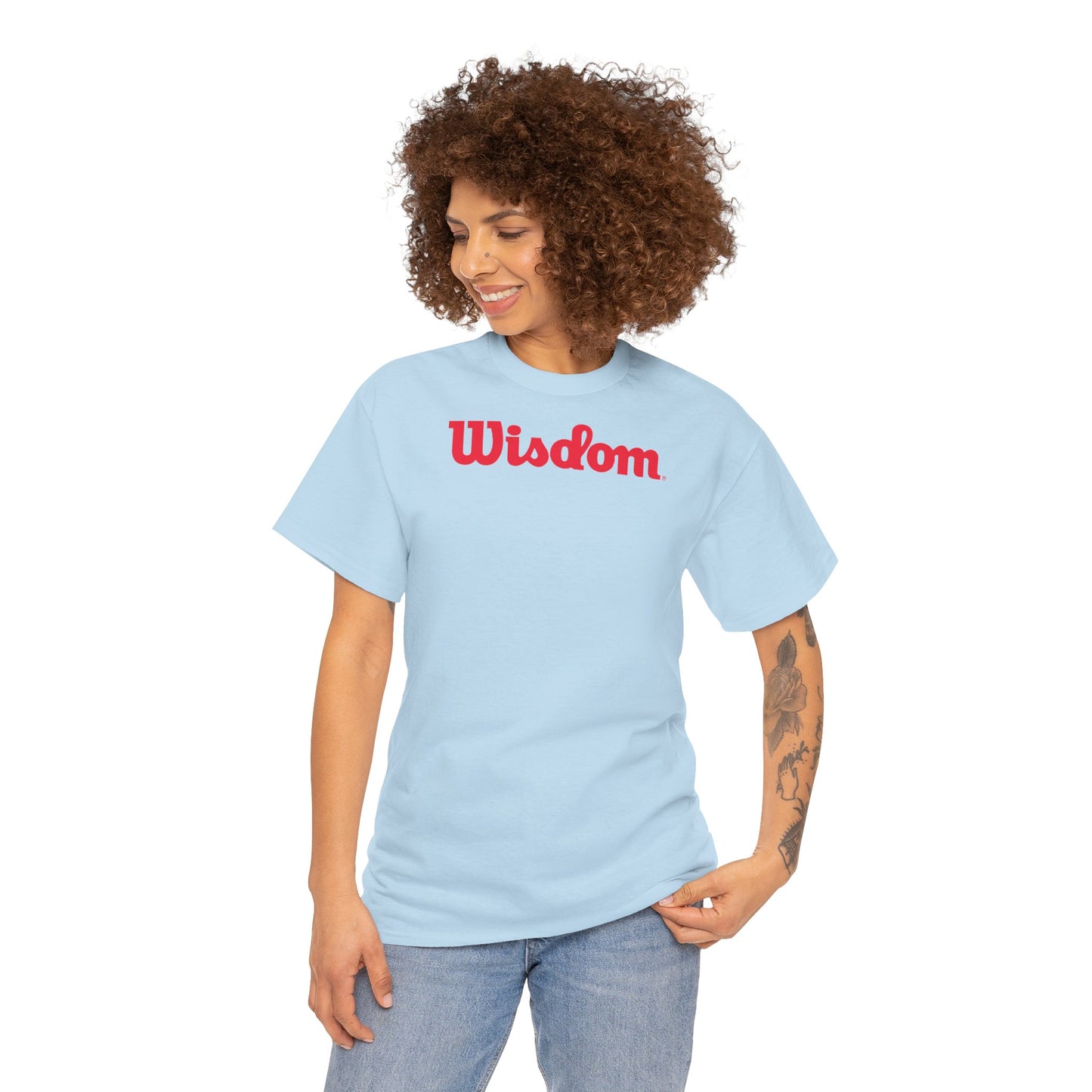 Wisdom Unisex Heavy Cotton Tee