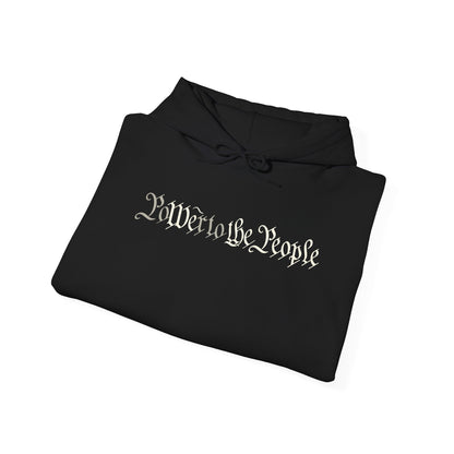 poWEr to THE PEOPLE Unisex Heavy Blend™ Hooded Sweatshirt