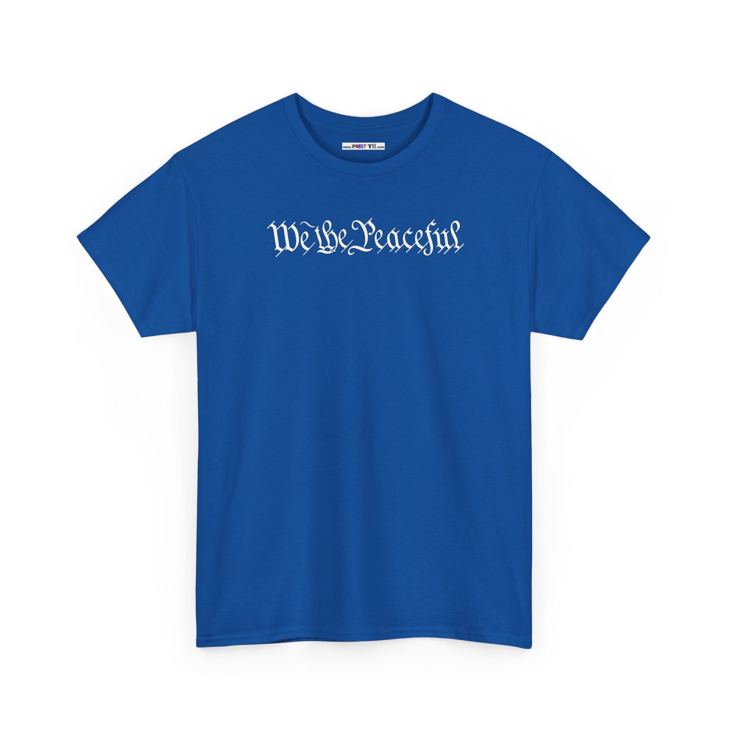 WE THE PEACEFUL Unisex Heavy Cotton Tee