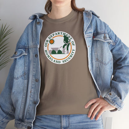 HOMELAND SECURITY (OUR DEPARTMENT OF) Unisex Heavy Cotton Tee