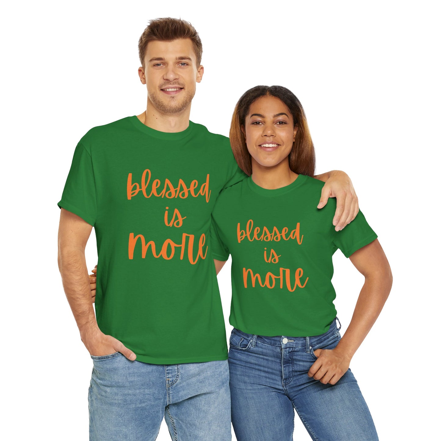 blessed is MORE Unisex Heavy Cotton Tee