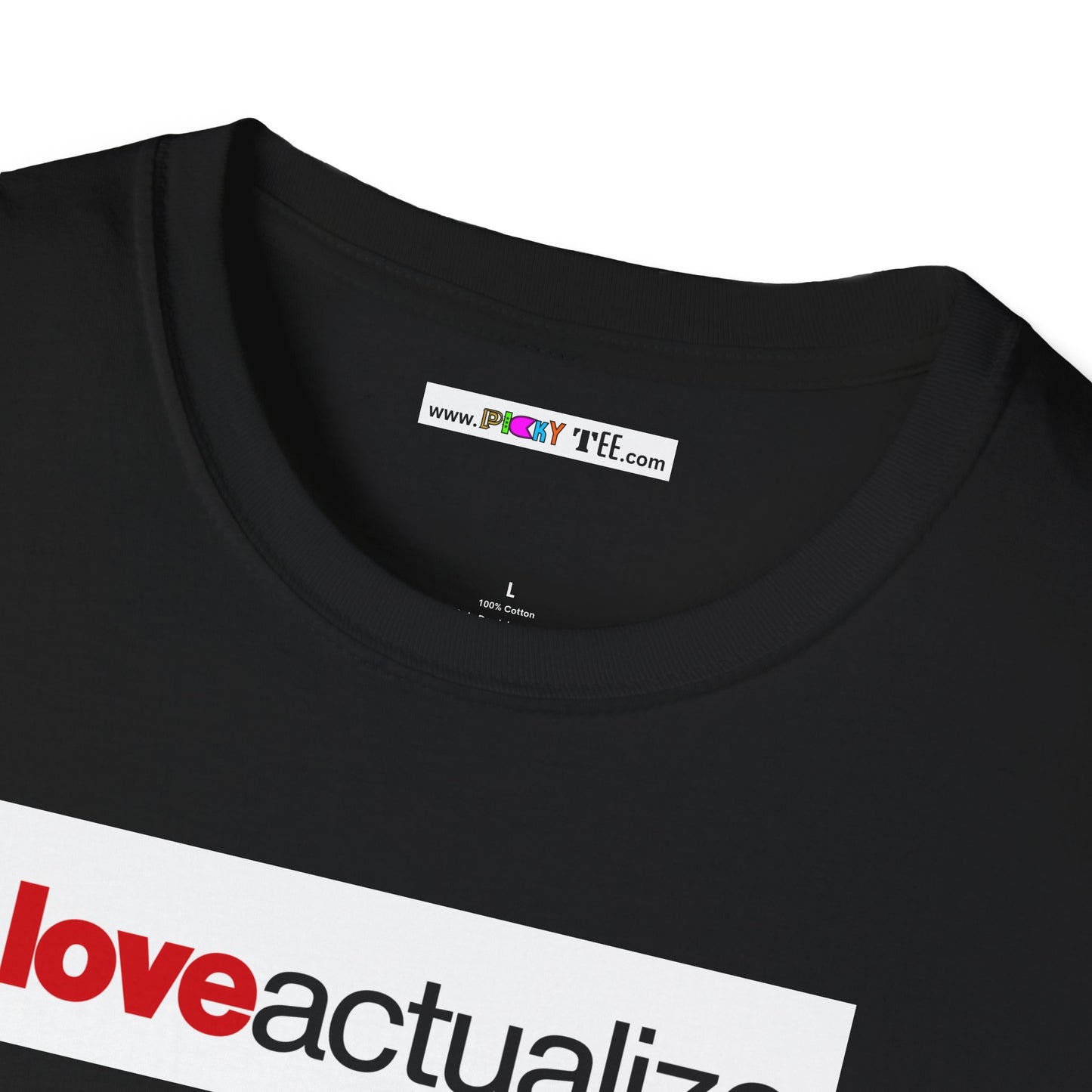 loveactualize Unisex Softstyle 100% Cotton T-Shirt