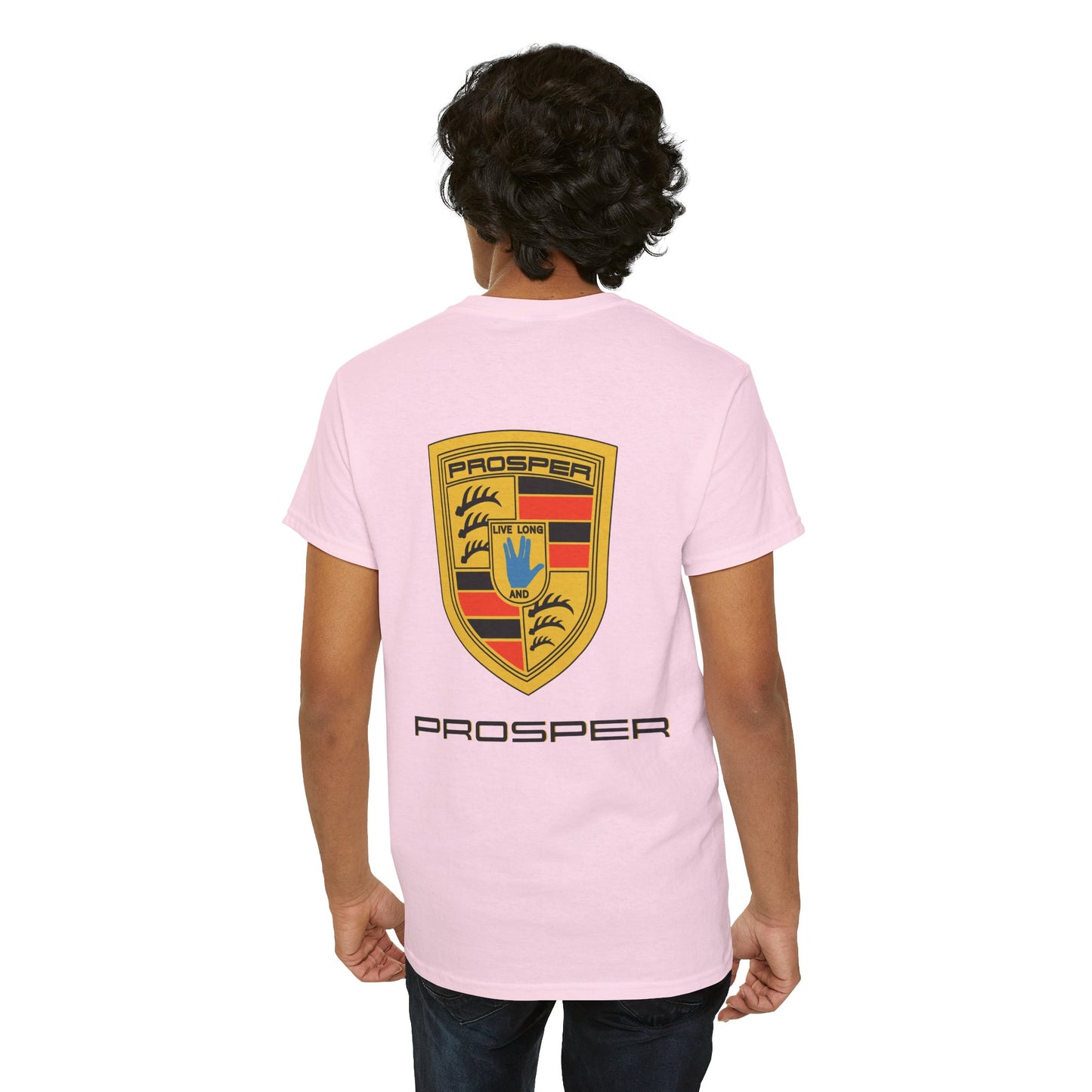PROSPER, live long and...PROSPER Unisex Heavy Cotton Tee