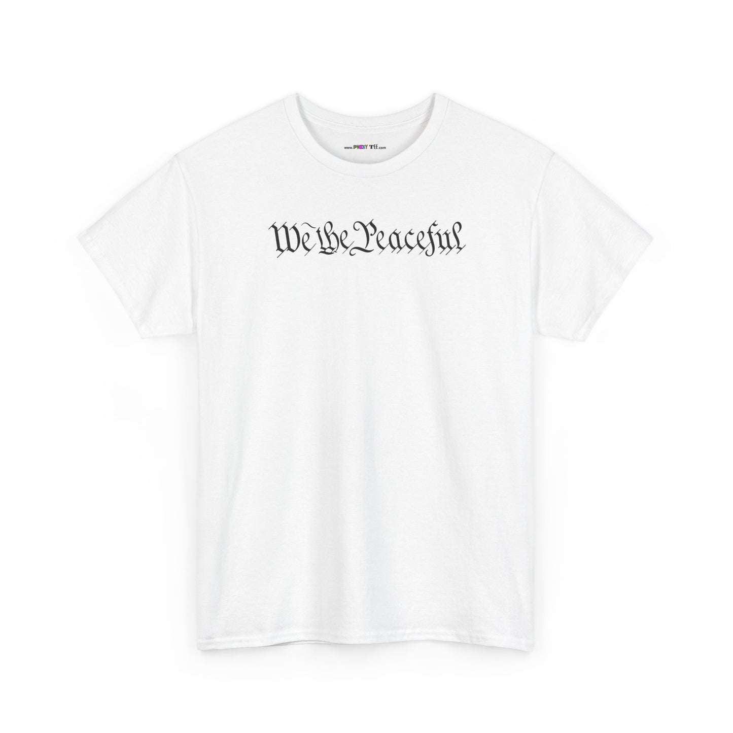 WE THE PEACEFUL Unisex Heavy Cotton Tee