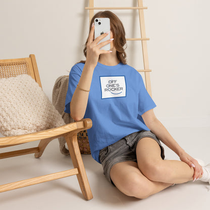OFF ONE'S ROCKER Unisex Heavy Cotton Tee