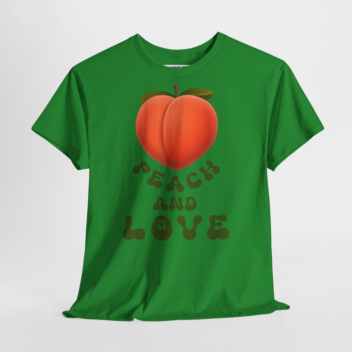 PEACH AND LOVE Unisex Heavy Cotton Tee