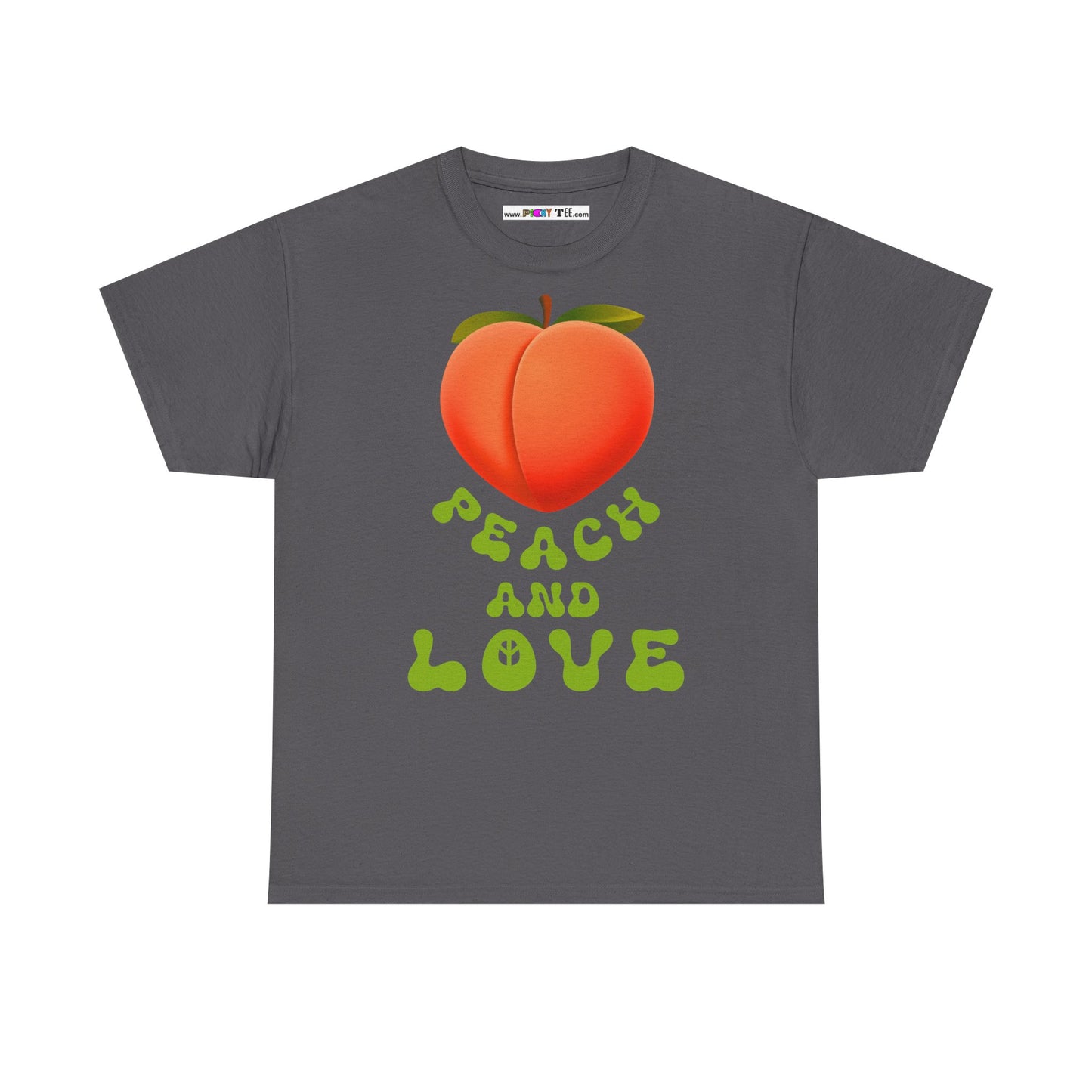 PEACH AND LOVE Unisex Heavy Cotton Tee