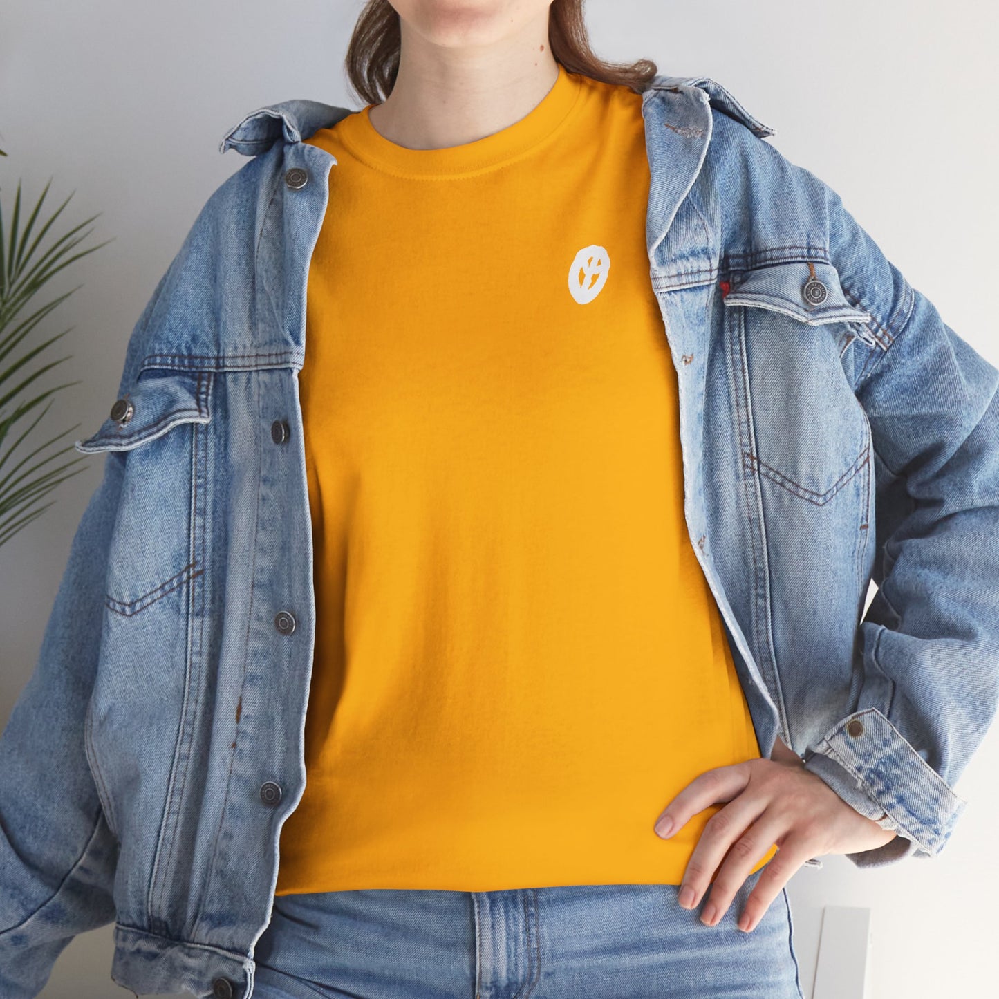 PEACEFULLY! Unisex Heavy Cotton Tee
