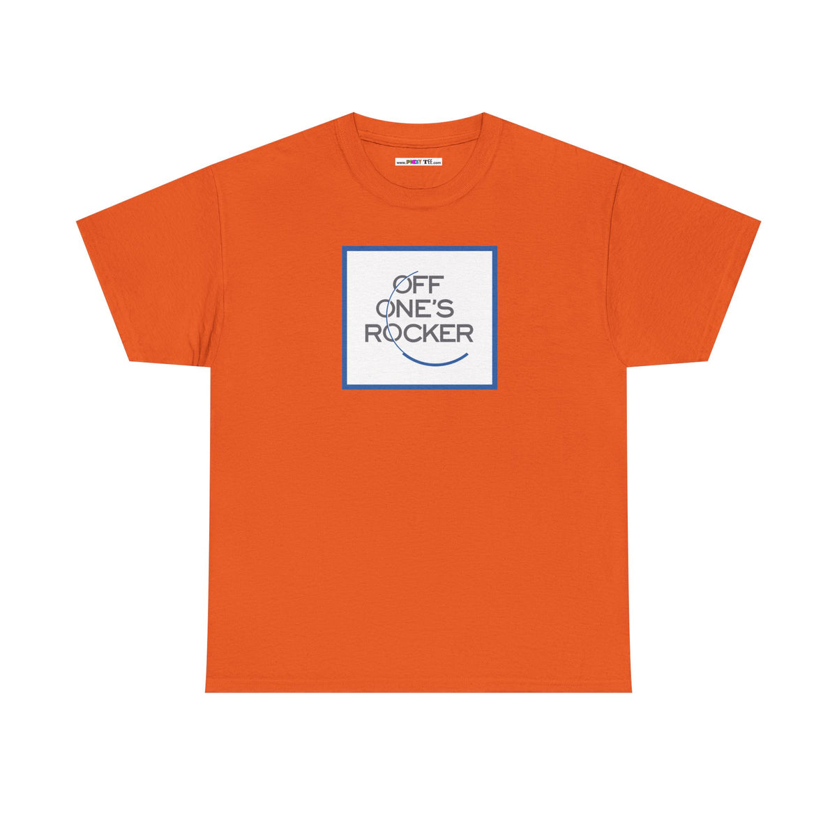 OFF ONE'S ROCKER Unisex Heavy Cotton Tee