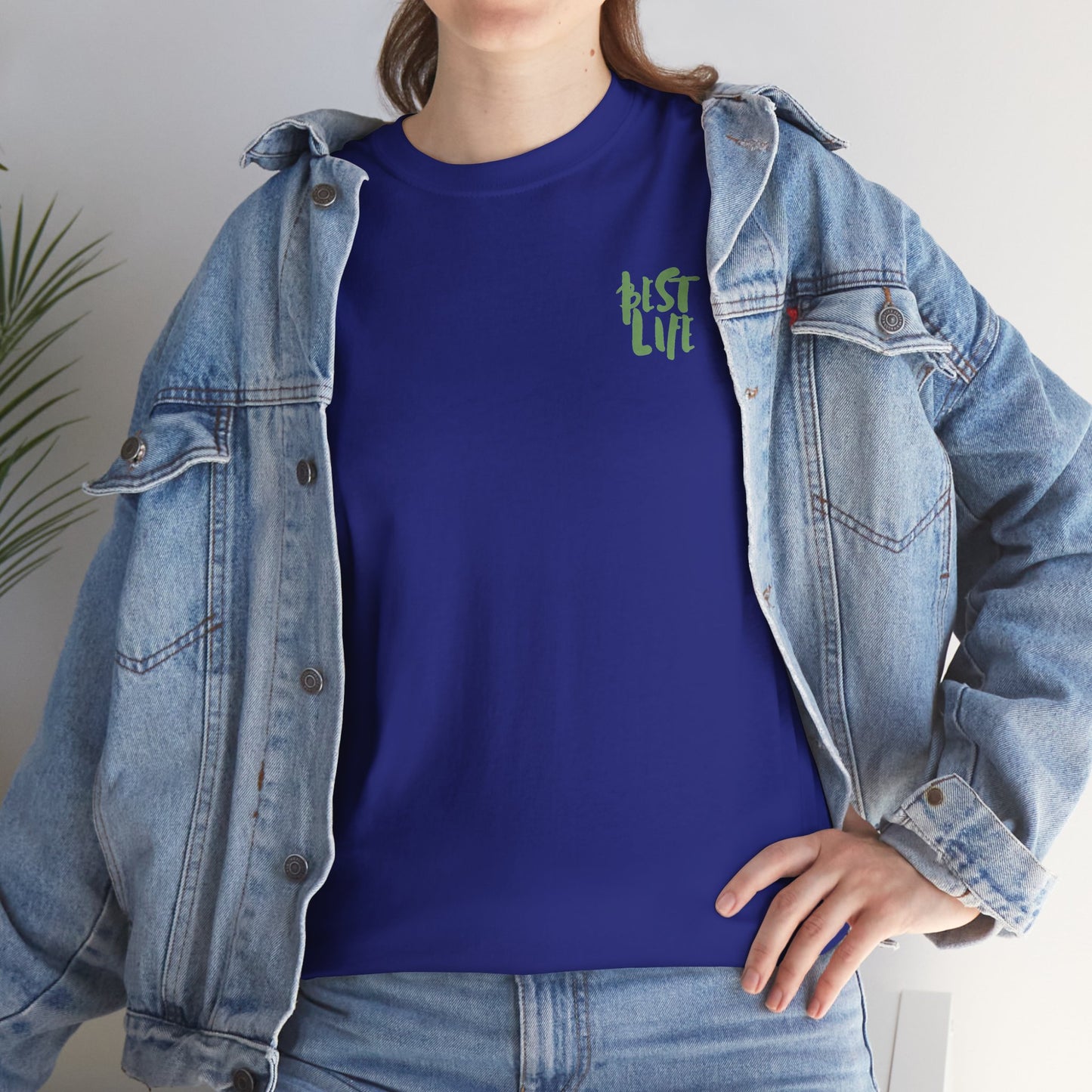 BEST LIFE Unisex Heavy Cotton Tee