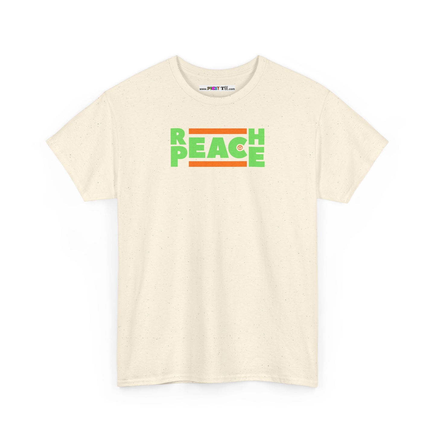 REACH PEACE Unisex Heavy Cotton Tee