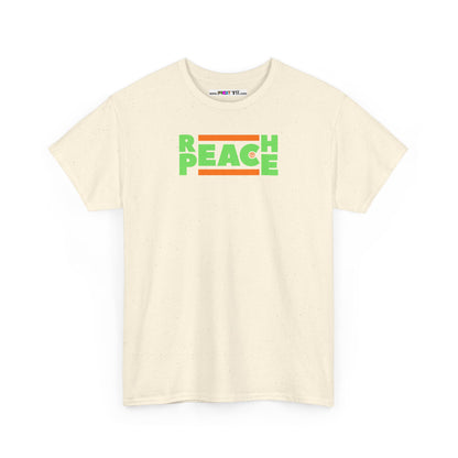 REACH PEACE Unisex Heavy Cotton Tee