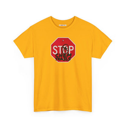 STOP chem trails Unisex Heavy Cotton Tee