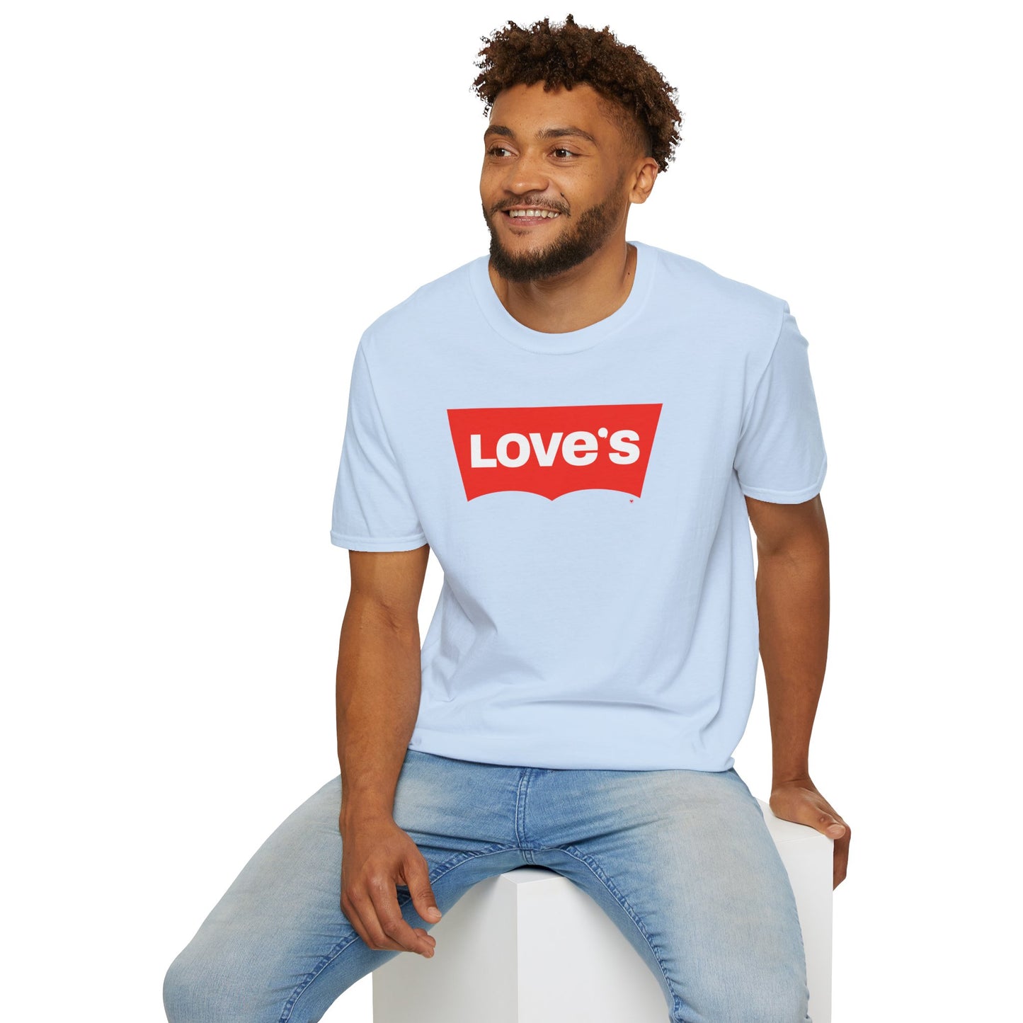 LOVE'S Unisex Softstyle 100% Cotton T-Shirt