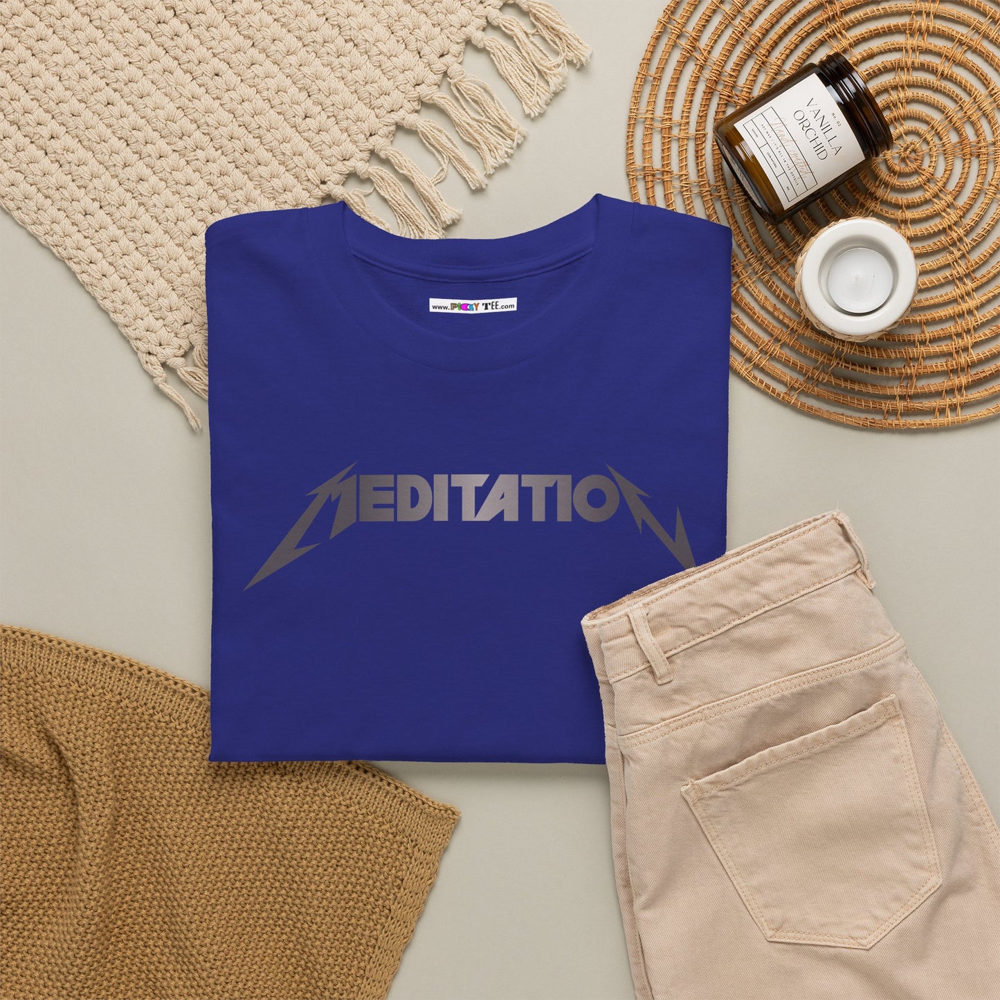 MeditatioN Unisex Heavy Cotton Tee