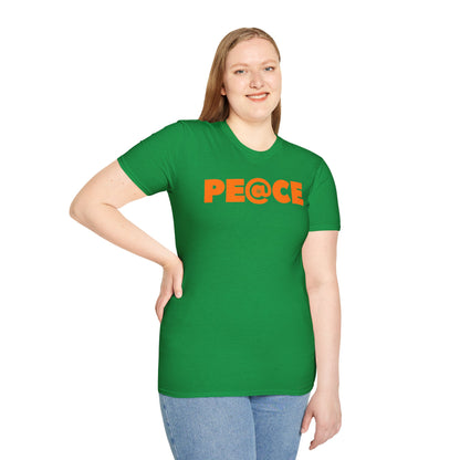 AT PEACE Unisex Softstyle 100% Cotton T-Shirt