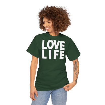 LOVE LIFE Unisex Heavy Cotton Tee