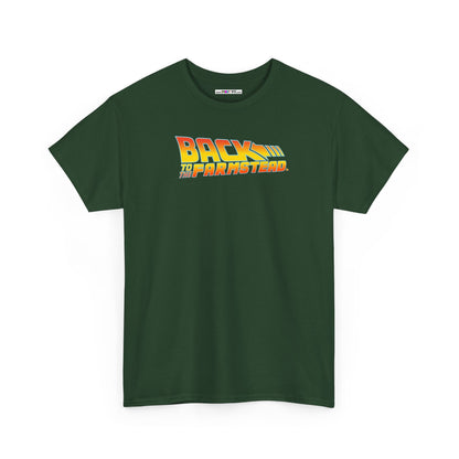 BACK TO THE FARMSTEAD Unisex Heavy Cotton Tee