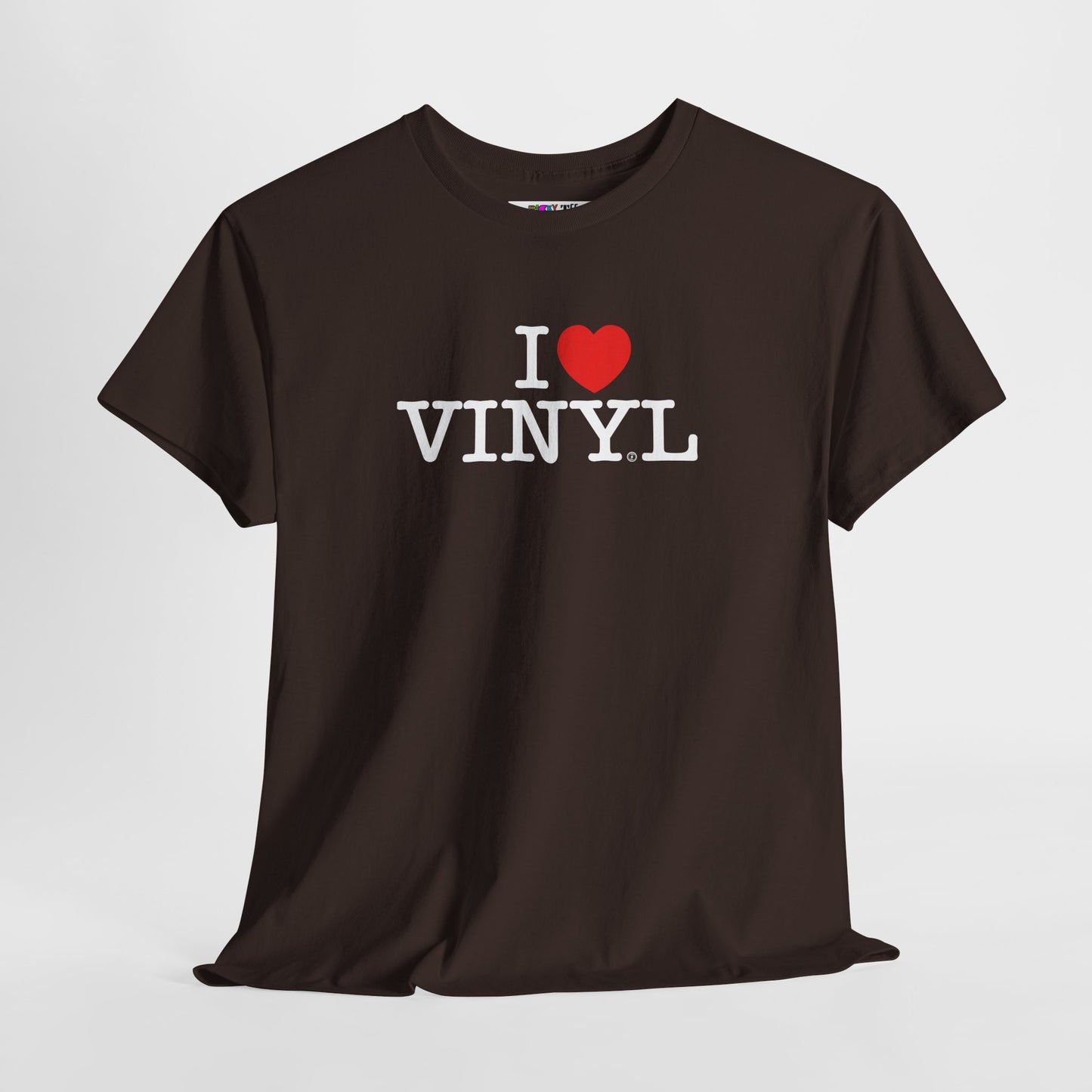 I ❤️ VINYL Unisex Heavy Cotton Tee