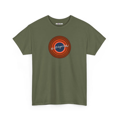 It's all staged Folks! Unisex Heavy Cotton Tee