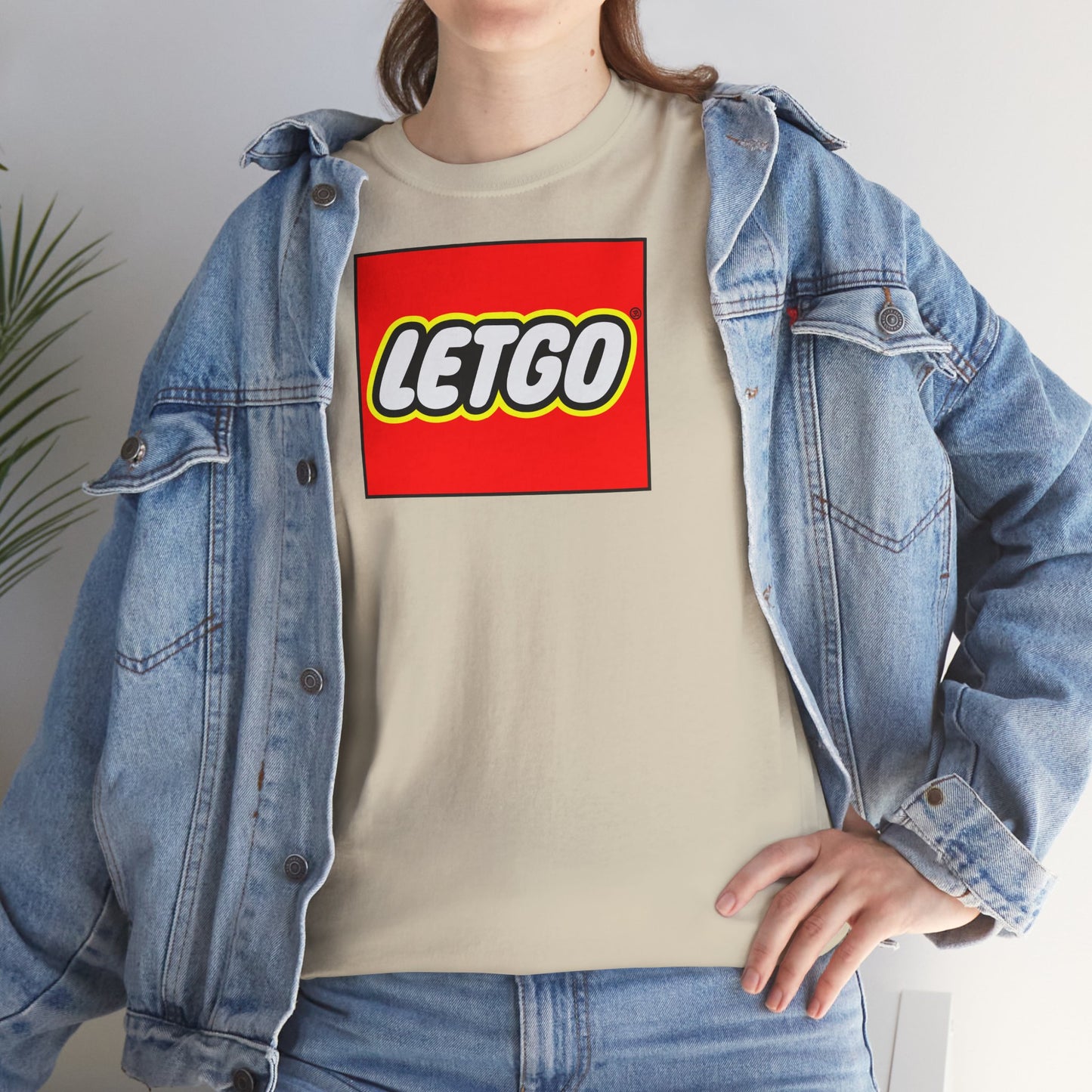 LETGO Unisex Heavy Cotton Tee