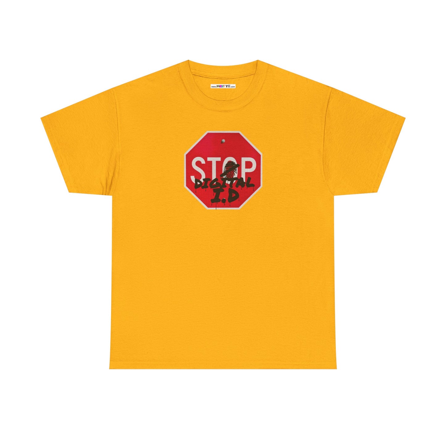 STOP digital i.d Unisex Heavy Cotton Tee