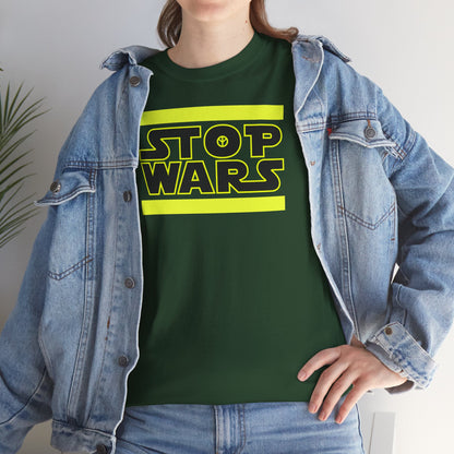 STOP WARS Unisex Heavy Cotton Tee