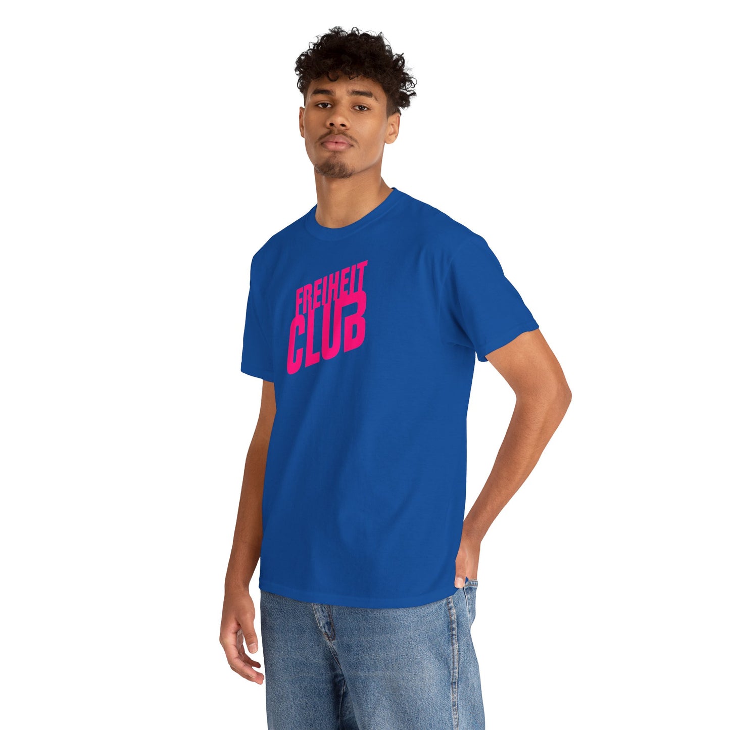 FREIHEIT CLUB  Unisex Softstyle 100% Cotton T-Shirt
