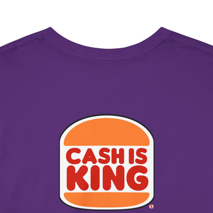 CASH IS KING Unisex Heavy Cotton Tee