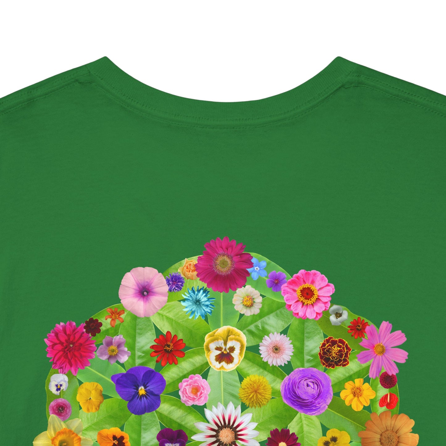 Flowers of Life Unisex Heavy Cotton Tee