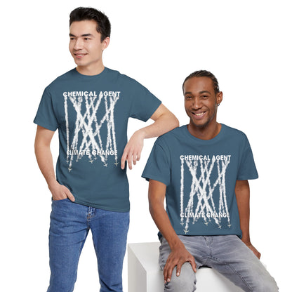 CHEMICAL AGENT/CLIMATE CHANGE Unisex Heavy Cotton Tee