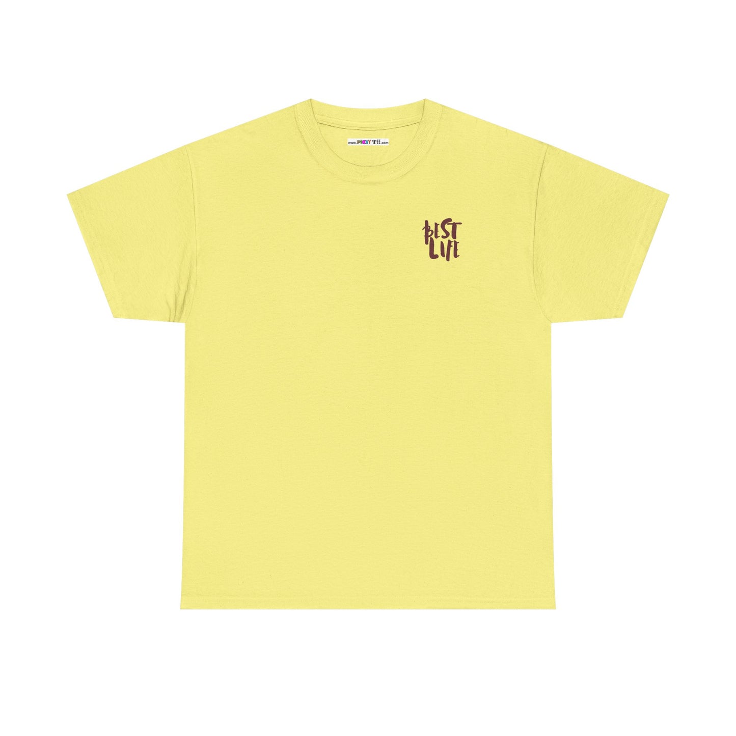 BEST LIFE Unisex Heavy Cotton Tee