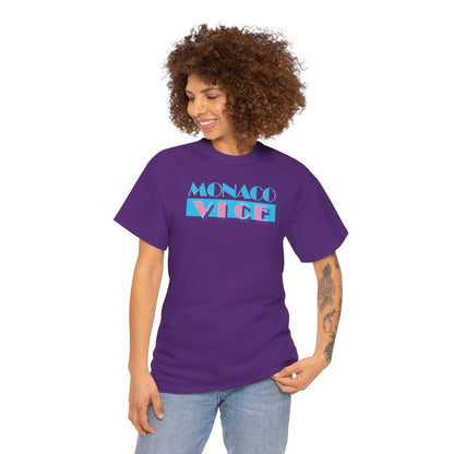 MONACO VICE Unisex Heavy Cotton Tee