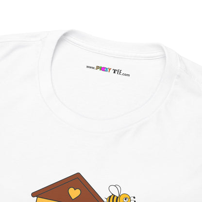 Please Beehive Unisex Heavy Cotton Tee