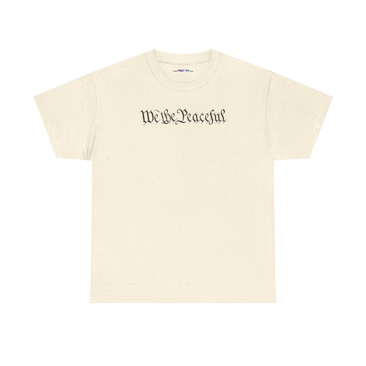 WE THE PEACEFUL Unisex Heavy Cotton Tee