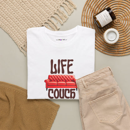 LIFE COUCH Unisex Heavy Cotton Tee