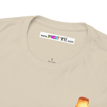 I LOVE IT WHEN A - FLAN COMES TOGETHER Unisex Heavy Cotton Tee