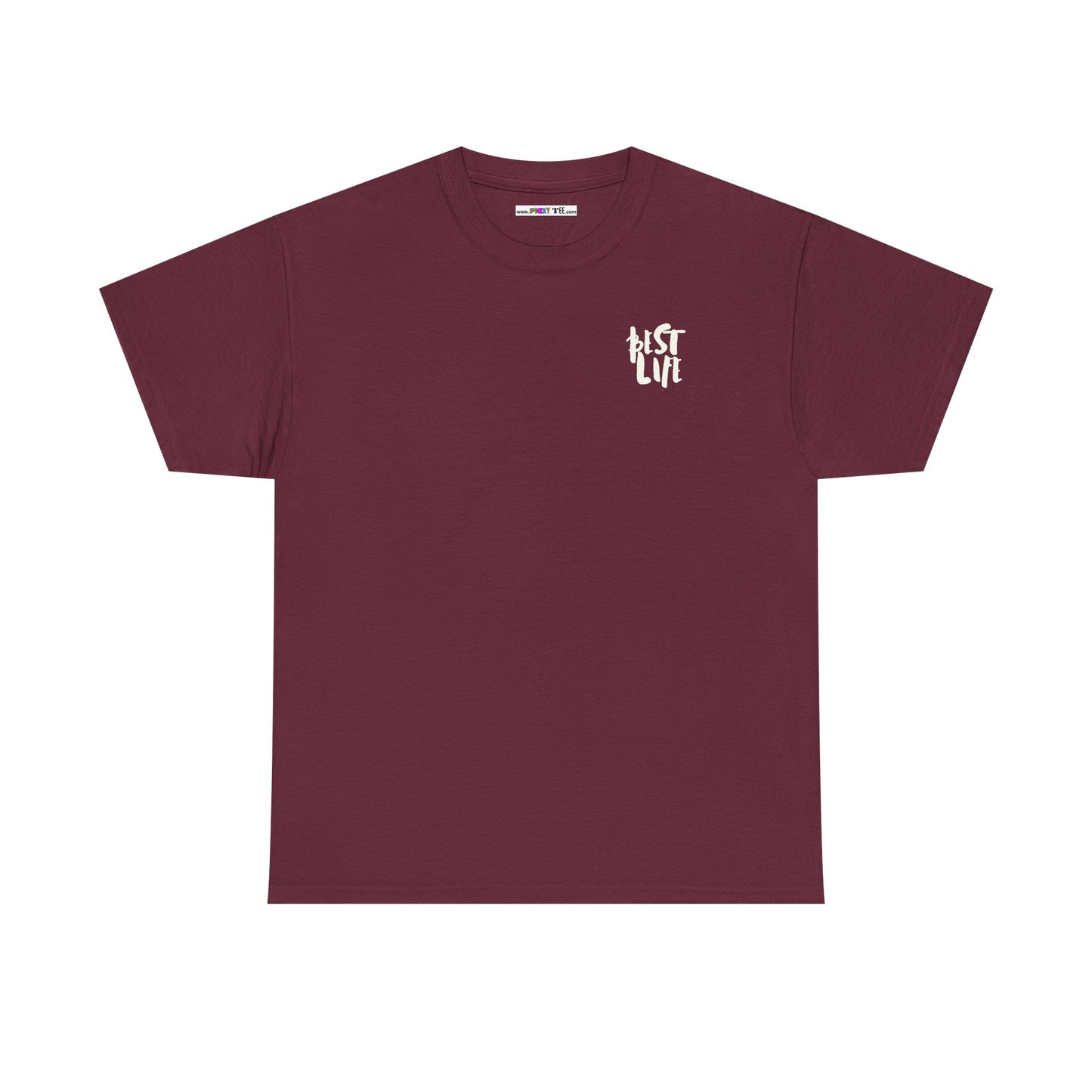 BEST LIFE Unisex Heavy Cotton Tee