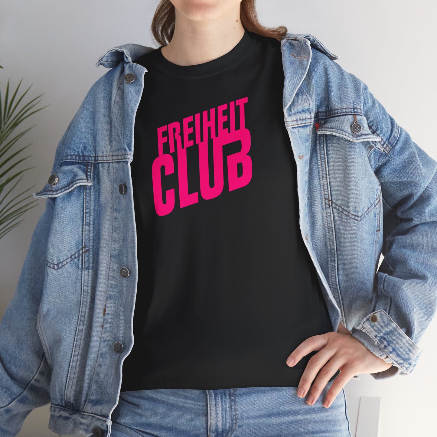 FREIHEIT CLUB  Unisex Softstyle 100% Cotton T-Shirt