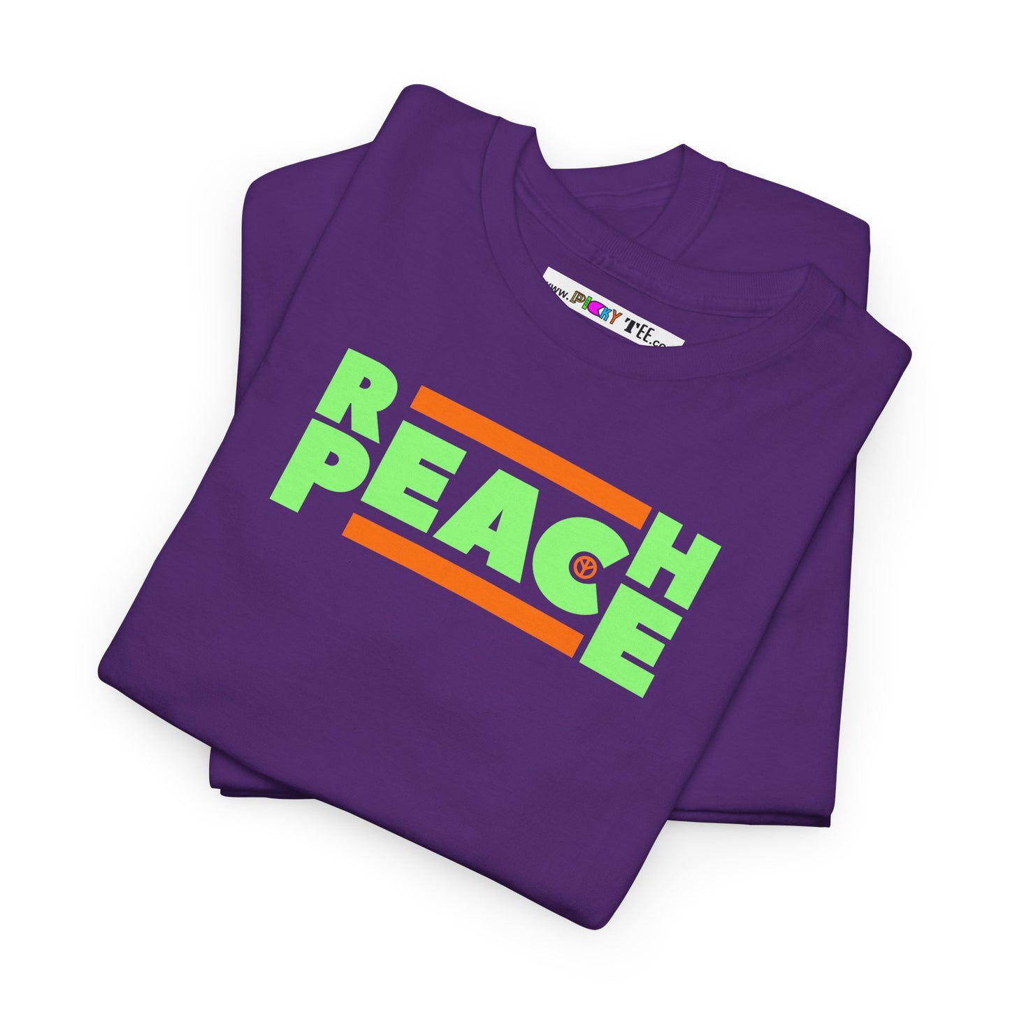 REACH PEACE Unisex Heavy Cotton Tee
