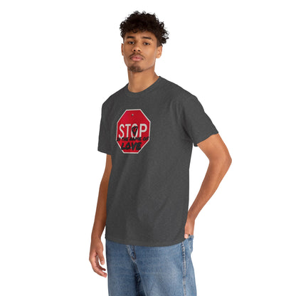 STOP in the name of love Unisex Heavy Cotton Tee