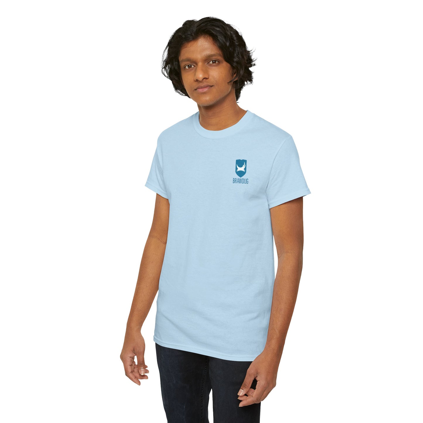BRAWDUG Unisex Heavy Cotton Tee