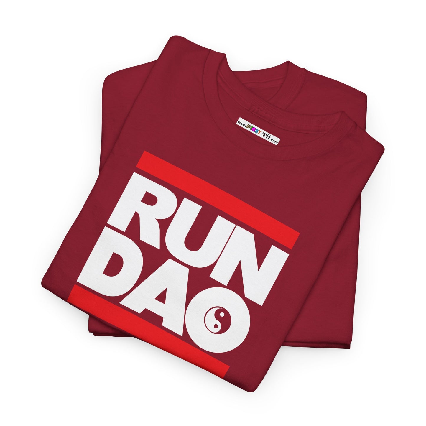 RUN DAO Unisex Heavy Cotton Tee